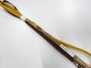 大特価品　上質　未使用品　正絹　手組帯締め（長尺）